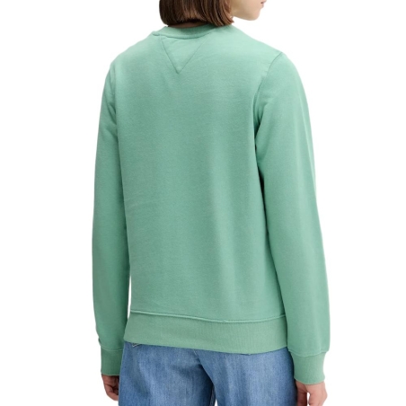 Sweat Vert Femme Tommy Hilfiger 21960