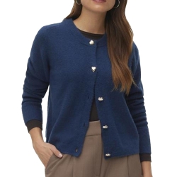 Gilet Marine Femme Vero Moda Fiona