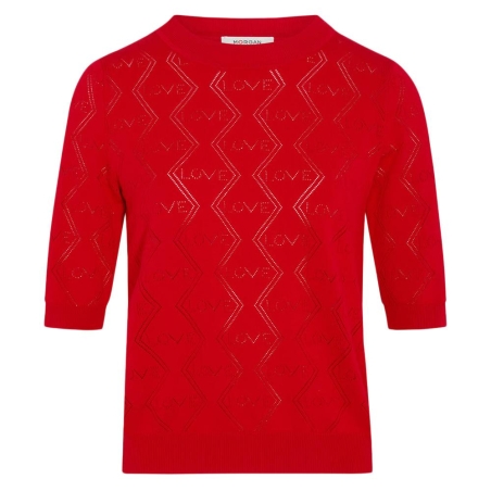 Pull Rouge Femme Morgan MIKA