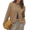 Gilet Marron Femme Vero Moda Fiona