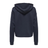 Sweat à Capuche Marine Femme Only Play Life
