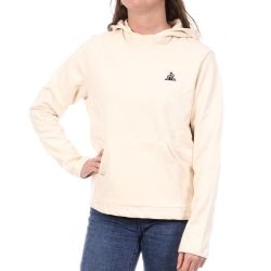 Sweat à Capuche Écru Femme Le Coq Sportif Hoody N°8