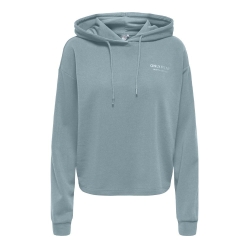 Sweat à Capuche Bleu Femme Only Play Life