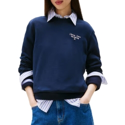Sweat Marine Femme Tommy Hilfiger 21960