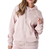 Sweat Zippé Rose Femme Project X Paris Basic Full Logo