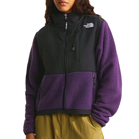 Veste Violette/Noire Femme The North Face Retro