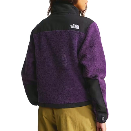 Veste Violette/Noire Femme The North Face Retro