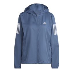 Veste Bleu Femme Adidas Windbreaker