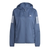 Veste Bleu Femme Adidas Windbreaker
