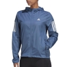 Veste Bleu Femme Adidas Windbreaker