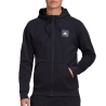 Veste Zippée Noire Femme Adidas Mhs