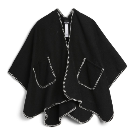 Veste Noire Femme Pieces Nadja