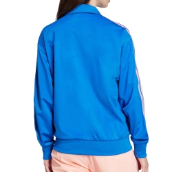 Veste de Survêtement Bleu/Rose Femme Adidas Firebird