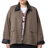 Veste Marron Femme Noisy May Nora Curve