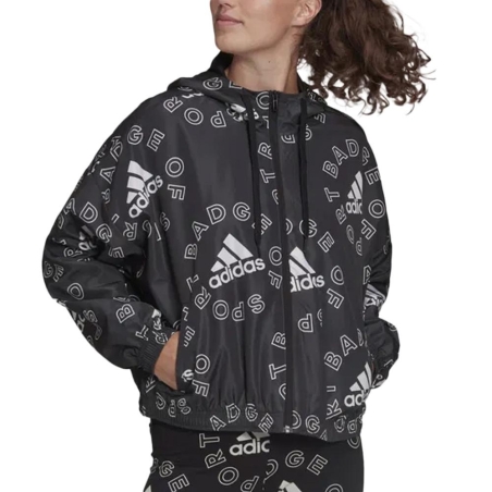 Veste Noire Femme Adidas Bluv