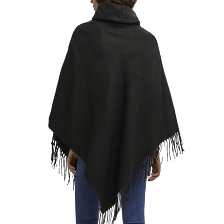Poncho Noir Femme Vero Moda Kleo