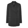 Blazer Noire Femme Pieces Talia