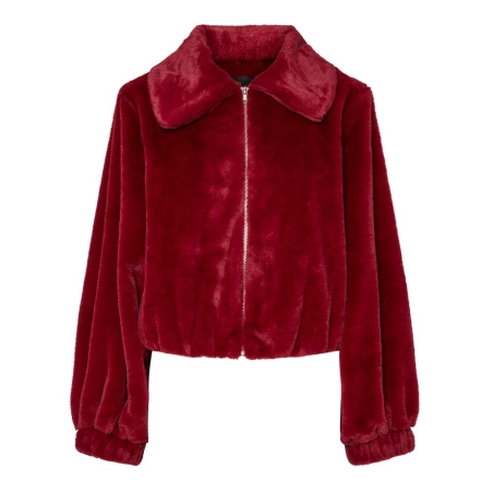 Veste Rouge Femme Pieces Frances