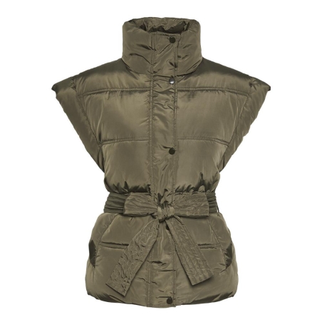 Blouson Kaki Femme Pieces Noora