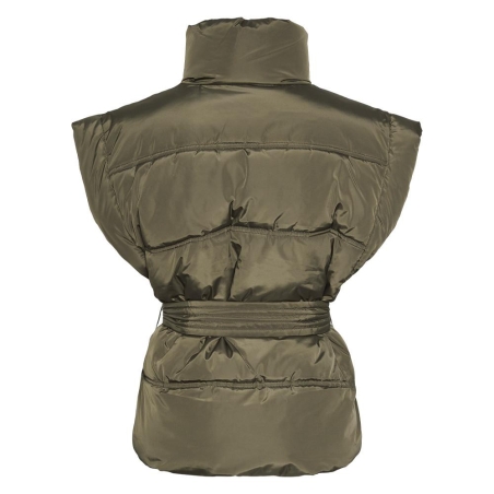 Blouson Kaki Femme Pieces Noora