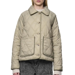 Veste Kaki Femme Pieces Naima