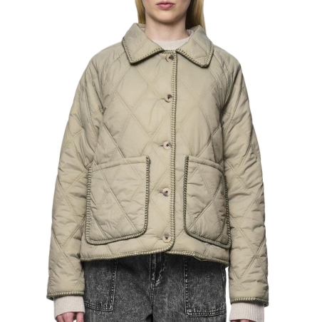 Veste Kaki Femme Pieces Naima