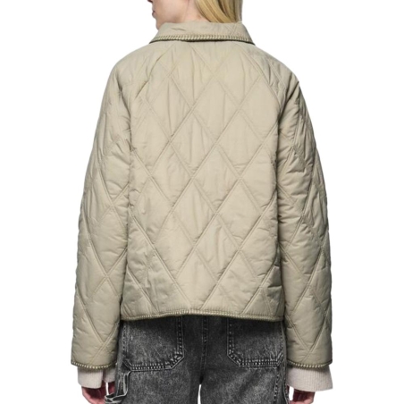 Veste Kaki Femme Pieces Naima