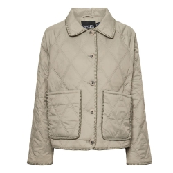 Veste Kaki Femme Pieces Naima