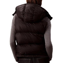 Blouson Sans Manches Noir Femme Calvin Klein Jeans Essential