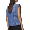 Veste en Jean Bleu Femme Pieces Femma
