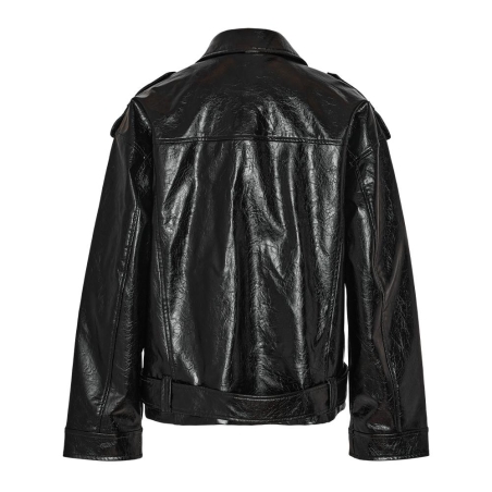 Veste Similicuir Noir Femme Noisy May Paulina Biker