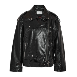 Veste Similicuir Noir Femme Noisy May Paulina Biker