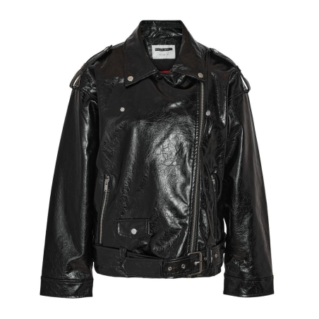 Veste Similicuir Noir Femme Noisy May Paulina Biker