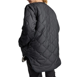 Blouson Noir Femme Converse Malden Liner