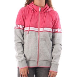 Veste Grise/Rose Femme Supreme Grip Benita