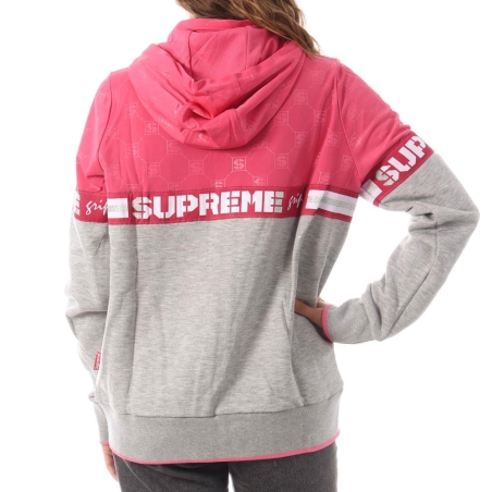 Veste Grise/Rose Femme Supreme Grip Benita
