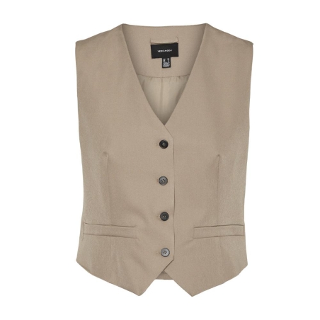 Gilet Beige Femme Vero Moda Raya