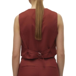 Gilet Sans Manches Terracotta Femme Vero Moda Tara