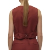 Gilet Sans Manches Terracotta Femme Vero Moda Tara