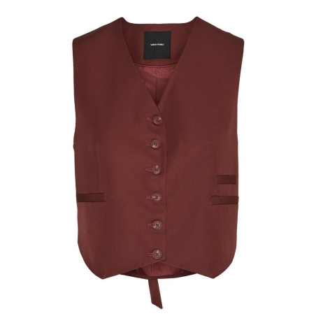 Gilet Sans Manches Terracotta Femme Vero Moda Tara