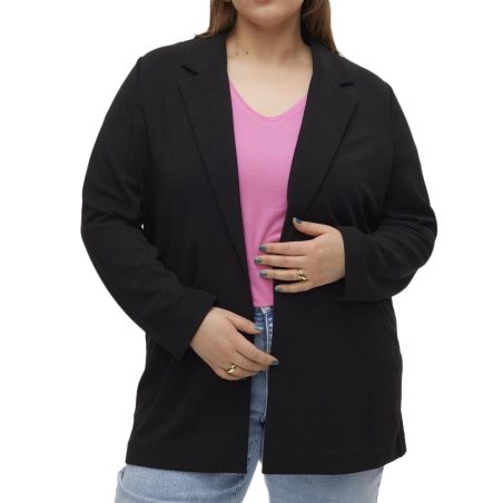 Blazer Noir Femme Vero Moda Curve Liva