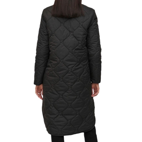 Blouson Matelassé Noir Femme Vila Manon