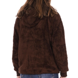 Veste Marron Foncé Femme Supreme Grip Etty