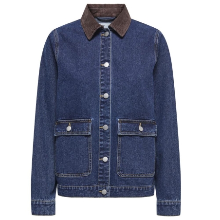 Veste en Jean Bleu Femme JDY Ella Pocket