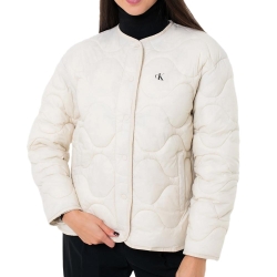Veste Matelassée Beige Femme Calvin Klein Jeans Insulated