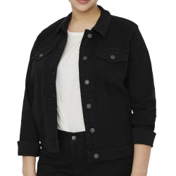 Veste en Jean Noir Femme Vero Moda Runa