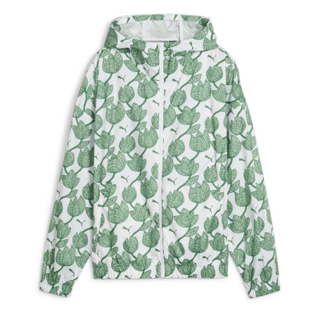 Coupe-vent Blanc/Vert Femme Puma Blossom Aop