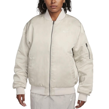 Bomber Écru Femme Nike DV7876