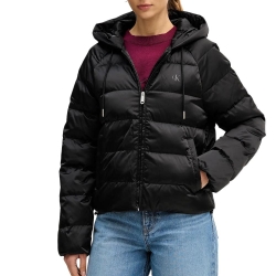 Doudoune Noire Femme Calvin Klein Jeans Satin