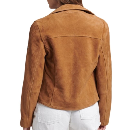 Veste Marron Femme Superdry W5011468A